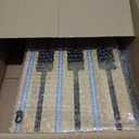 9 IN 1 Bamboo Foil and Plastic Wrap Organizer for Kitchen Drawer, Plastic Bag Organizer Organization and Storage, Food Storage Bag Organizer with Labels for Quart Gallon Snack Sandwich Bag