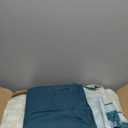 Drucon Boho Queen Comforter Set 7 Pieces, Navy Blue Bohemian Striped Bed in a Bag, Soft Microfiber Bedding Comforter Set