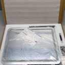 FENNIO Vanity Mirror with Lights 22"x17",LED Lighted Makeup Mirror,Large Makeup Mirror with Lights,Touch Screen with 3-Color Lighting,Led Mirror Makeup,Dimmable,for Vanity Desk Tabletop,Bedroom (Black)