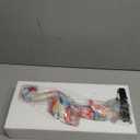 Graffiti Flamingo Statue Sculpture Animal Art Figurine Home Decor Decoration for Living Room Bedroom Book Shelf TV Bar Cabinet Desk Table Top Centerpiece Ornaments (Multi - B)