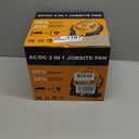 Battery Powered Fan Compatible with Dewalt 20V Max Battery with AC Adapter (No Battery) Up to 650CFM, Variable Speed, Low Noise 30dB, Portable Cordless Fan for Camping, Jobsite