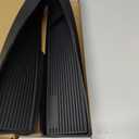 Silicone Magnetic Over the Stove Shelf for Back of Stove - Magnetic Stove Top Shelf and Over Stove Shelf, Over Oven Shelf for Top of Stove, Over the Stove Spice Rack, Includes 6 Extra Plates (Black)