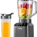 GDOR Professional Blender for Smoothies, 5 Functions, Gray