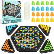 Upgraded Chain Geometry multiplayer Board Game