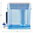ZeroWater 22-Cup 5-Stage Water Filter Dispenser with Instant Read Out - 0 TDS for Improved Tap Water Taste - IAPMO Certified to Reduce Lead, Chromium, and PFOA/PFOS