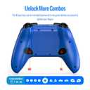 BETMI for Wireless Xbox Controller with Macro Programmable/Turbo/Remappable/Dual Vibration/with Adapter, 2.4GHz Gamepad Compatible with Xbox One, Xbox Series X/S, PC (Blue)