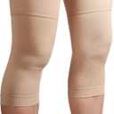 KEKING Orthopedic Brace for Tendinitis, Arthritis, ACL, MCL, Injury Recovery, Meniscus Tear, Knee Pain, Aching Knees, Patellar Tendonitis and Arthritis, Knee Compression Sleeves 2 Pack, Beige S (1 Pair Beige)