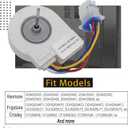 241509402 Evaporator Fan Motor by Seentech - Exact fit for Frigidaire Electrolux Refrigerator, Replace Part Number: PS1526073,AP3958808, 1196443, 241509401, 7241509402, AH1526073, EA1526073