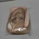 WIGER Long Wavy Hair With Bangs Flaxen Mix Blonde Curly Hair Synthetic Layered Wavy Wig for Women Daily or Costume Use Cosplay Party Wigs