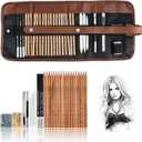 Drawing Pencils, Art Supplies Sketch Pencils Kit for Kids Adults, Professional Charcoal Sketching Graphite Art Pencils Set