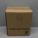 Set of 2 Wall Sconces for Bathroom,Black Modern Vanity Lights with Clear Glass Shade,Bathroom Wall Lamp for Mirror Kitchen Living Room Hallway Cabinet Porch