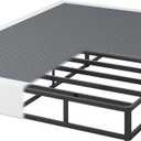 NHODIR 7 Inch Queen Box Spring-Heavy Duty 3000LBS Metal Bed Foundation, Noise-Free & Tool-Free Easy Assembly,Mattress Support Base for Queen Size Bed