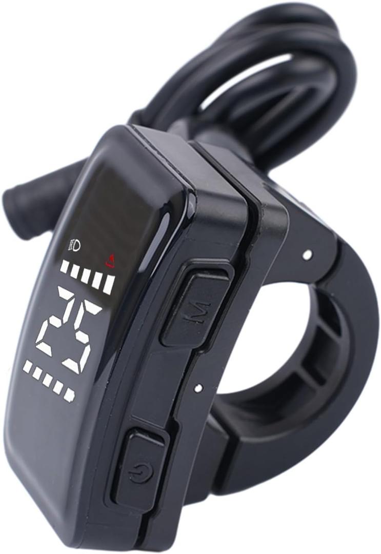 Electric Bike LCD Display, LCD Display Meter, DZ40 LCD Display E Bike Screen, E-Bike Display Meter Control Panel Electric Scooter Panel Screen for Electric Bikes