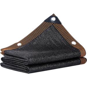 winemana 90% Shade Cloth for Garden- 4x6 FT Breathable Mesh Tarp for Vegetables & Plants, Outdoor Patio Sun Shade with Grommets - Chicken Coop, Dog Kennel Cover