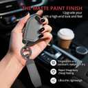 for Kia Key Fob Cover Accessories- Matte TPU Key Fob Cover with Leather Keychain for TellurideCarnival,K5 gt lineK5ForteK4SorentoSportage and More.