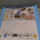 Kikidex Magnetic Drawing Board, Toddler Girl Toys for 1-2 Year Old, Doodle Board Pad Learning and Educational Toys for 1 2 3 Year Old Baby Kids Birthday Gift(Light Blue)