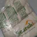 SearchI Waterproof Dining Chair Seat Covers Set of 6, Washable Stretch Jacquard Seat Covers for Dining Chairs, Dining Room Seat Cover Protector (Rear-Covered, Beige Jacquard)