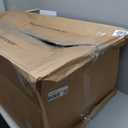 Arden Outdoor Patio Dining Chair Cushion, 20x44, Rain-Proof Seat Pad, Fade-Resistant Outdoor Cushion Black Cabana Stripe (1 Pack)