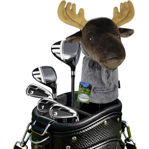 Scott Edward Golf Club Cover Fit Well for Driver or Fairway Wood Golf Club, Funny Cute Animal Design Soft Functional Golf Headcover Stylish Protection for Your Clubs for Men and Women