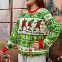 Ugly Christmas Sweater – Ugly Knitted Sweaters - Xmas Knit Sweatshirt for Men, Women - Gifts for Christmas