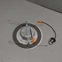 Halo LT 5 in / 6 in Integrated LED Recessed Retrofit Downlight Trim 750 Lumens 3000K Soft White 90 CRI Wet Location Listed Energy Star Certified (1PK - Standard)