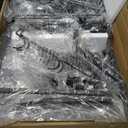 VOPEAK Golf Bag Organizer, Golf Bag Stand, Golf Organizer for Golf Clubs, Golf Balls, Golf Equipment Accessories, Easy Assembly Golf Storage Organizer for Garage, Club