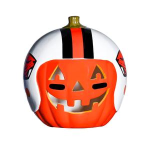 10 In 
Oregon State Beavers Ceramic Pumpkin Helmet
