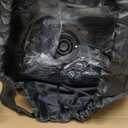 Vinitin Air Mattress Queen with Built in Pump, 18" Elevated Inflatable Blow Up Mattress with Self-Inflation/Deflation, Soft Flocked Top Air Bed for Guest, Home,Camping, 80x60x18in, Max 660lb, Black