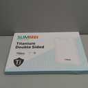 Titanium Cutting Board for Kitchen, Cutting Board Double Sided Food Grade, Pure Titanium/PP, Easy to Clean Large Size 1510.3 (15.6"L x 10.8"W, Silver)