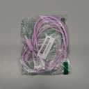 240W USB C Cable,4 in 1 Charging Cable Fast Charging & Data Sync,Multi USB Charging Cable with Breathing Light,Charger Cord for iPhone 17/16/15 14 13 iPad Galaxy MacBook iPad Tablets,Purple 5Ft