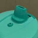 Goals Half Gallon Water Bottle with Straw (64 Ounces, Aquaviva)