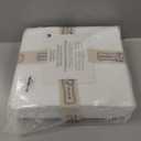 100% Cotton Waffle Weave Bed Blanket | Soft, Breathable, and Lightweight Blanket for All-Season | Perfect for Layering | Brielle Collection (Full/Queen, White)