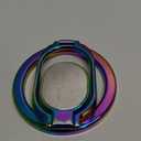 Doflyesky Magnetic Phone Ring Holder with Magsafe, Double Adjustable Gym Finger Ring Grip, Removable Phone Grip, for iPhone, iPad and Smartphones, Compatible with Magnetic Car Mount (Colorful)