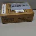 DRKIO 6 Pack Glass Baby Food Storage Containers - 4 Oz Baby Food Jars with Lids Baby Food Maker Microwave Dishwasher Freezer Safe 100% Leak Proof BPA Free Reusable