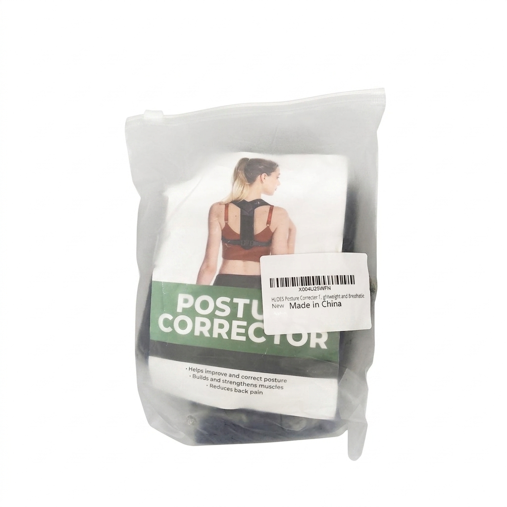Posture Corrector for Women and Men,Adjustable Upper Back Brace, Breathable Back Support straightener, Providing Pain Relief from Lumbar, Neck, Shoulder, and Clavicle, Back