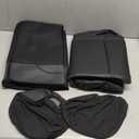 Skechers Men's Memory Foam Seat Covers, Air Cool Mesh Thick Car Seat Covers, Car Seat Covers Front Seats Airbag Compatible, Universal Automotive Comfort for Most Cars, Vans, Trucks, SUV,Black