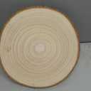 KARAVELLA Large Wood Slices for Centerpieces Wood Centerpieces for Tables, Rustic Wedding Centerpiece, Natural Wood Slabs, Thin Slices, 11-13 inches (10 Pack)