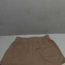 Trendy Queen Womens Sweat Shorts Casual Summer Comfy Lounge Athletic Clothes Elastic Cotton Running Coffee, Small
