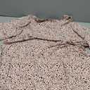 Amazon Essentials Womens Knit Jersey Sleep Tee Nightdress (Large, Ivory Leopard)