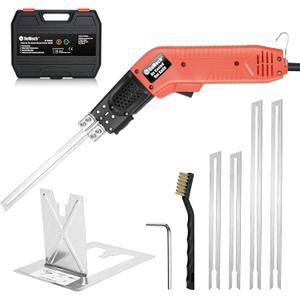 ROMECH Foam Cutter Pro Electric Hot Knife, 200W Air Cooled Styrofoam Cutting Tool Kit- with Heavy-duty Case Blades & Accessories RM-009 (200W Air Cooled)