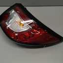 Right Passenger Side Tail Light Assembly Compatible for 2013-2017 Chevy Traverse Outer Rear Brakes Lights 84266020 23301757 GM2805112 W/Bulbs RH