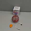 Upgraded 2025 Flying Orb Ball Hover Orb Hand Drone Kids Galaxy Boomerang Ball Cosmic Spinner Globe Magic Flying Spinner Floating Balls Indoor Outdoor Cool Toys Gifts for Kids Ages 6+ Boys Girls Red