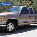 Window Visors Rain Guards for 1988-1999 Chevy/GMC C1500/ C2500/C3500/ K1500/ K2500/ K3500 Extended Cab, Out-Channel Window Vent Wind Deflectors Visors Shades