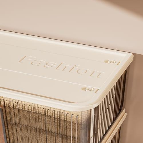 FeouBlf Lids-Stackable Storage Bins Lids Only for 21.7x13 Inch Medium Size