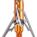 RAGE 3 Blade Chisel Tip X Crossbow Broadhead 1.6" Cut, Orange (60200)
