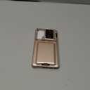 SSLOTSCASE for Samsung Galaxy S25 Ultra Case with 2X Screen Protector, [9H Hardness] Military Grade Shatterproof, Card Holder & Stand & Slide Lens Cover, Heavy Duty Phone Case for S25 Ultra, Rose Gold