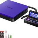 UNIWEIGH Digital Shipping Scale 110lbs/0.1oz Accurate,Postal Scale with 5 Units/LCD/Tare/Hold Function,Auto-Off,Postage Scale for Packages Small Business/Mail Scale,Includes Battery & USB-A