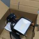 Philips 72W 7400LM LED Security Lights w/PIR Motion Sensor Outdoor, 5000K Daylight Dusk to Dawn Aluminum Flood Light, 3 Adjustable Heads, Waterproof for Garage, Yard, Porch (Black)