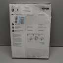 KOHLER 20454-0 Ridgewood Elongated Soft Close Toilet Seat, Quiet Close, Wood Toilet Seat, Home Essentials, White