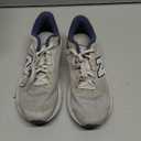 New Balance Unisex-Child Fresh Foam Arishi V4 Lace-upRunning Shoe (4 Big Kid, Grey Matter/Vintage Indigo/Melon Water)